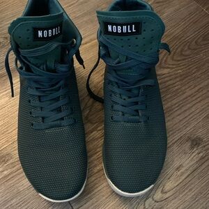 NOBULL Green High-Top Sneakers woman’s size 9 men’s size 7.5
Like new